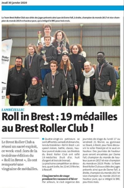 Compétition ROLL IN BREST 2020