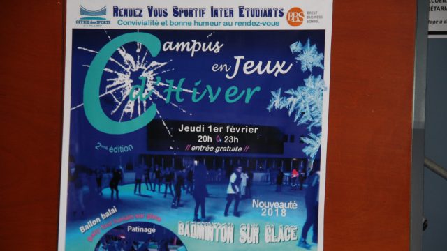 CAMPUS EN JEUX d’hiver 1 Février 2018